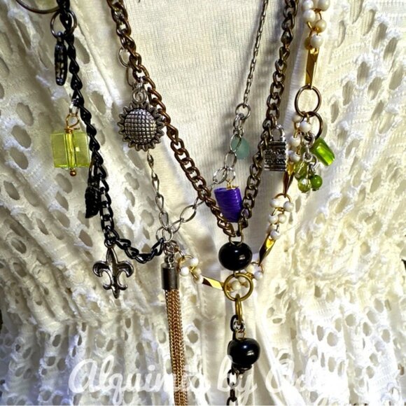 Alquimia Multicolor Charm Necklaces - Picture 2 of 3